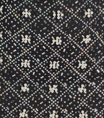 Sophie Scoop Neck Rhinestone Faux Pearl Mini Dress