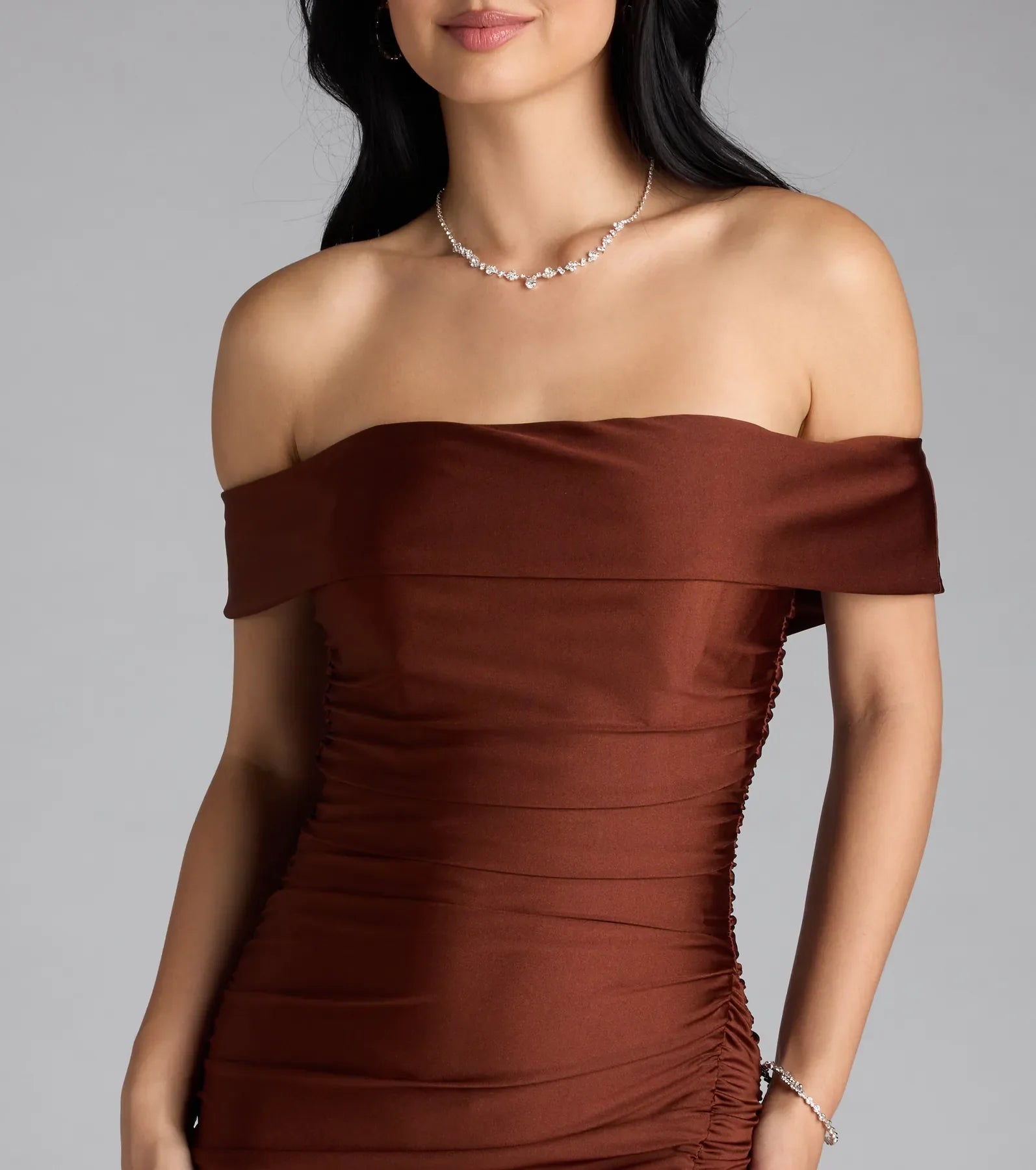 Alicia Off-The-Shoulder Mermaid Formal Dress