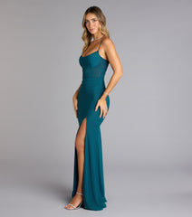 Marabella Mesh Corset Mermaid Formal Dress