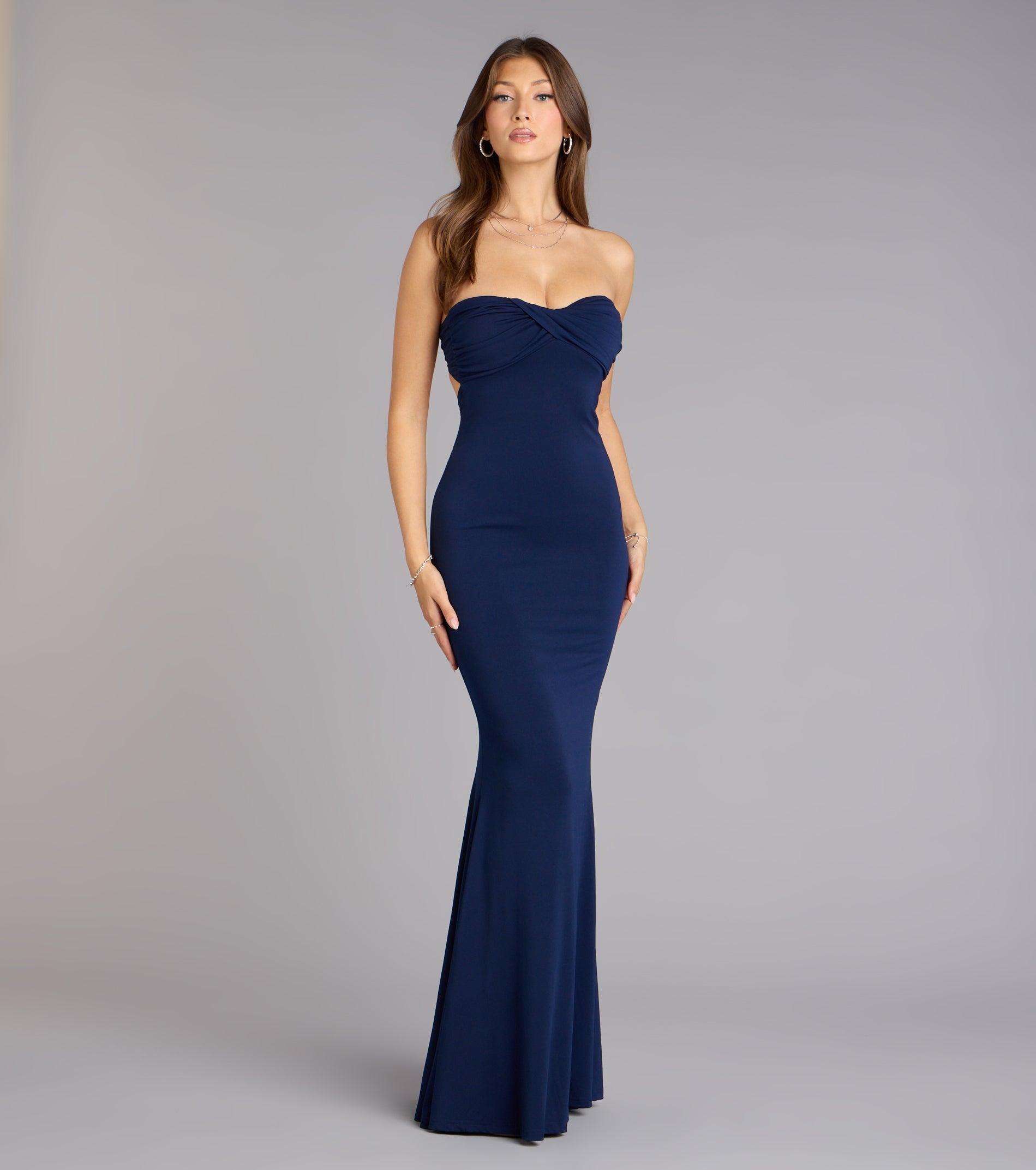 Jessica Strapless Mermaid Formal Dress