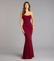 Jessica Strapless Mermaid Formal Dress