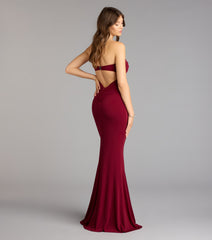 Jessica Strapless Mermaid Formal Dress