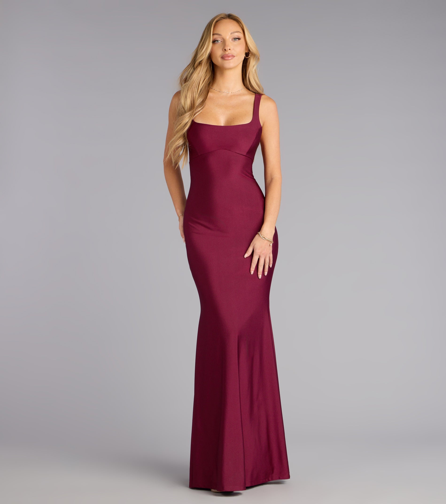 Gabriella Lace-Up Mermaid Formal Dress