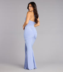 Nadia Halter Mermaid Formal Dress