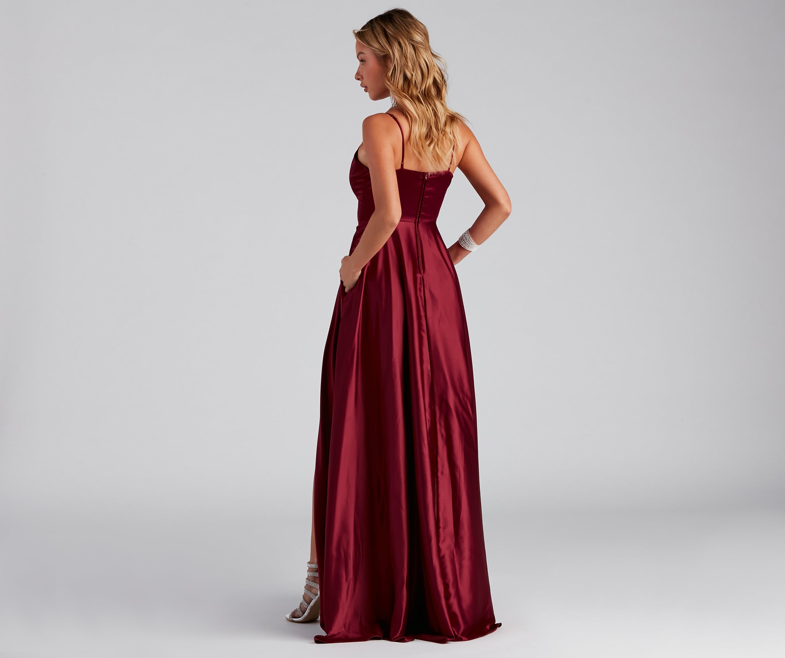 Juliet Formal High Slit Dress