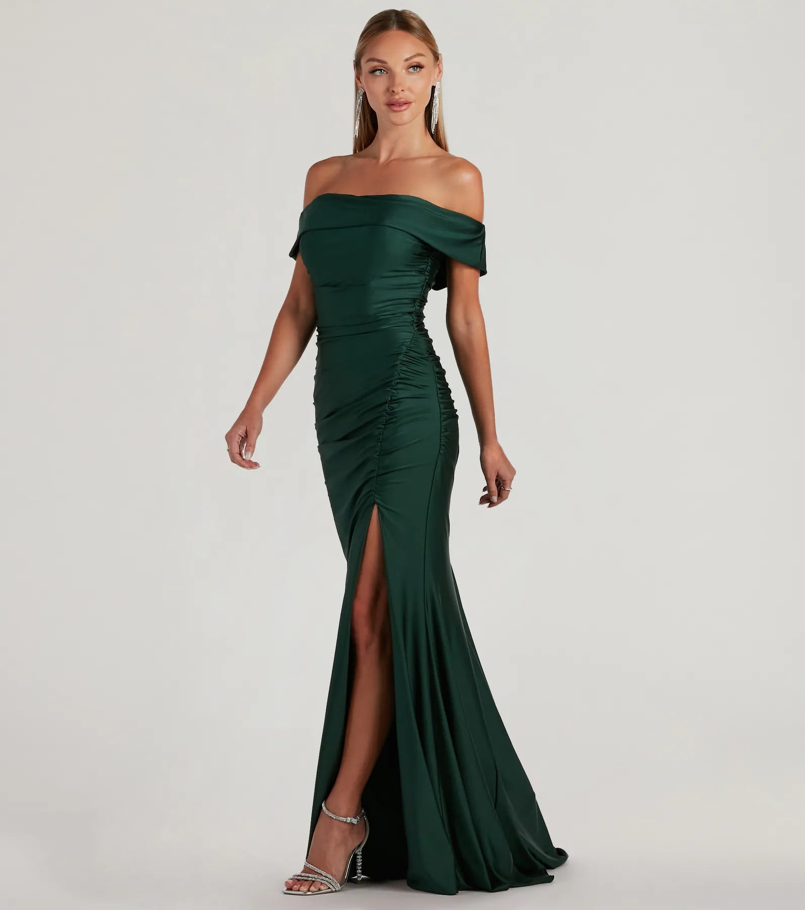 Alicia Off-The-Shoulder Mermaid Formal Dress