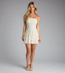 Sweet Like Daydreams Floral Lace Skater Dress