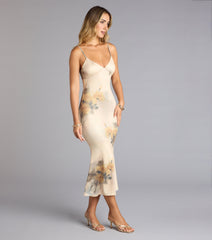 Sweet Serenity Bow Back Midi Dress