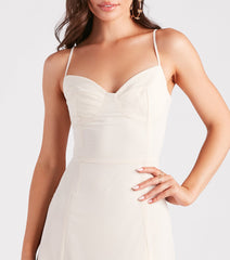 Chic Flowy Chiffon Midi Dress