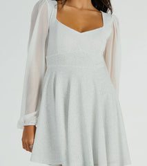 Captivate In Glitter Party Dress