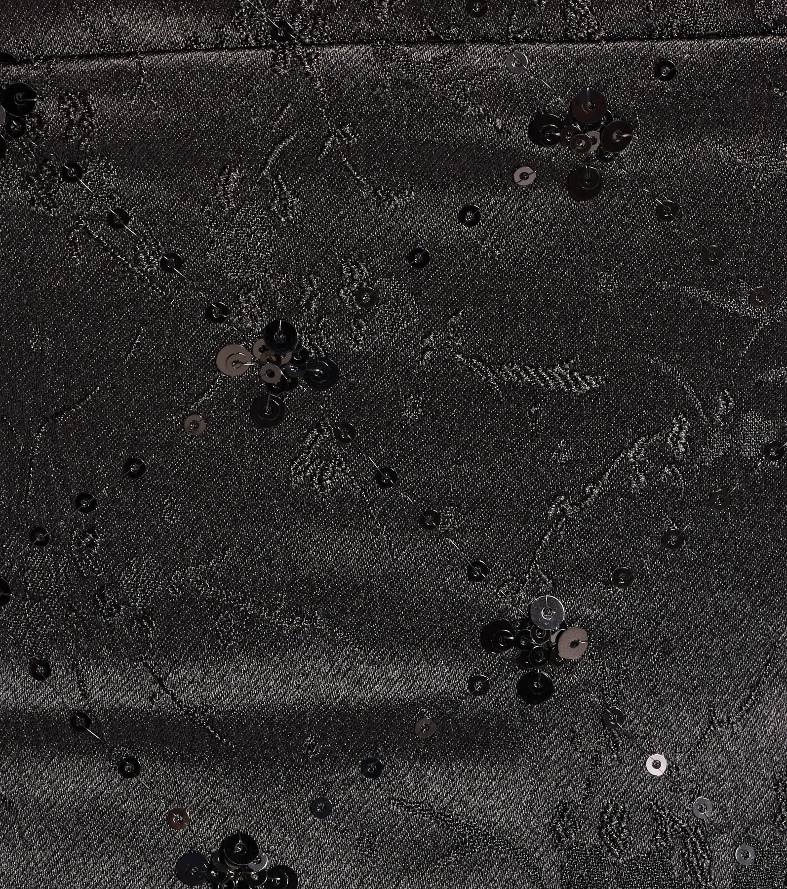 Glitzy Chic Sequin Woven Drop Waist Skater Dress