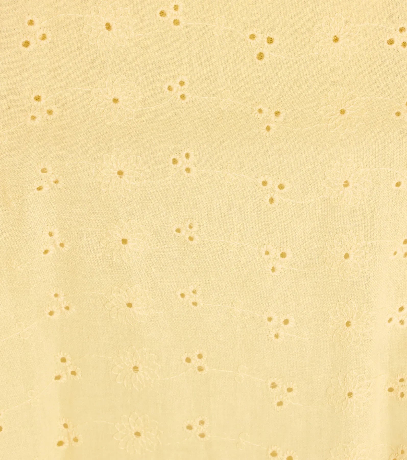 Sunny Tones Smocked Eyelet Skater Dress