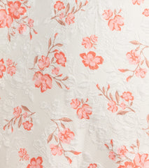 Floral Bliss A-Line Bow Mini Dress