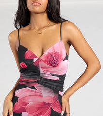 On Vacay V-Neck Floral Maxi Dress