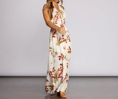 Braid For Shade Maxi Dress