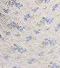 Unforgettably Sweet Floral Bodycon Ruffle Mini Dress