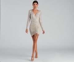Sparkle Up The Night Mini Dress