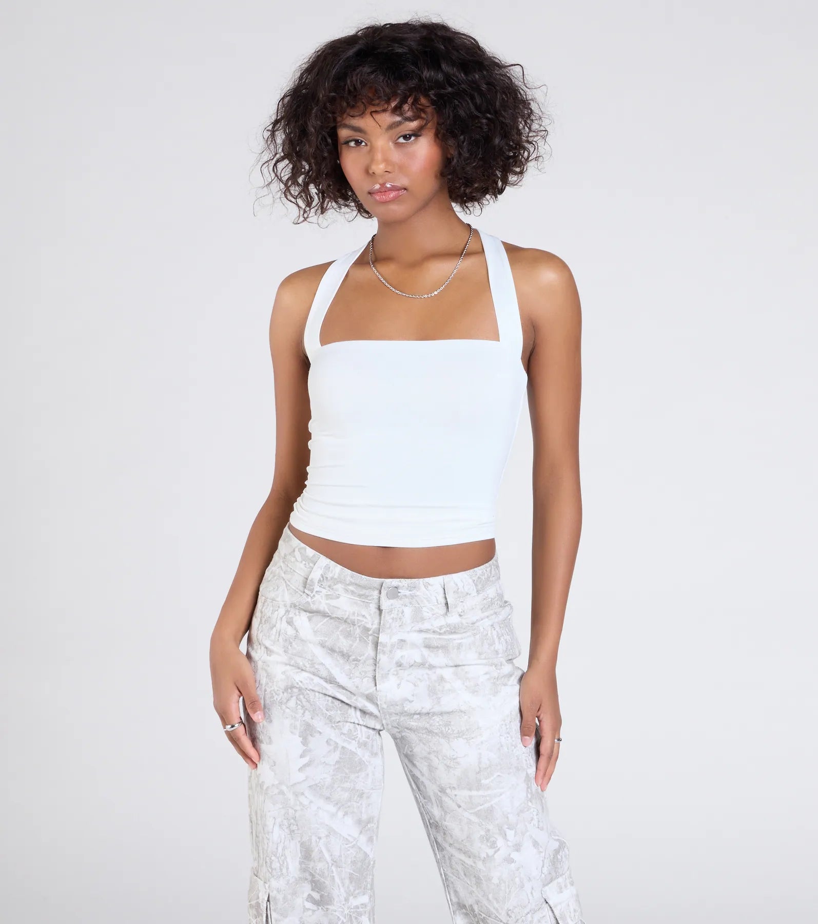 Essential Energy Halter Crop Top