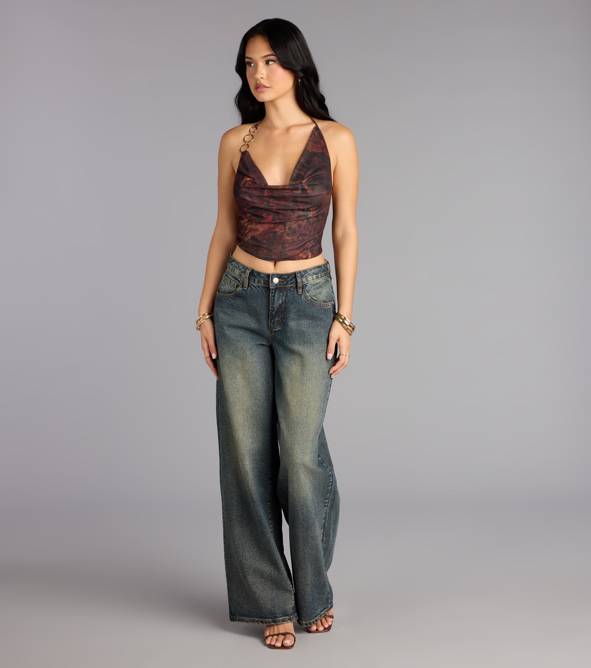 Hot Streak Leopard Crop Top