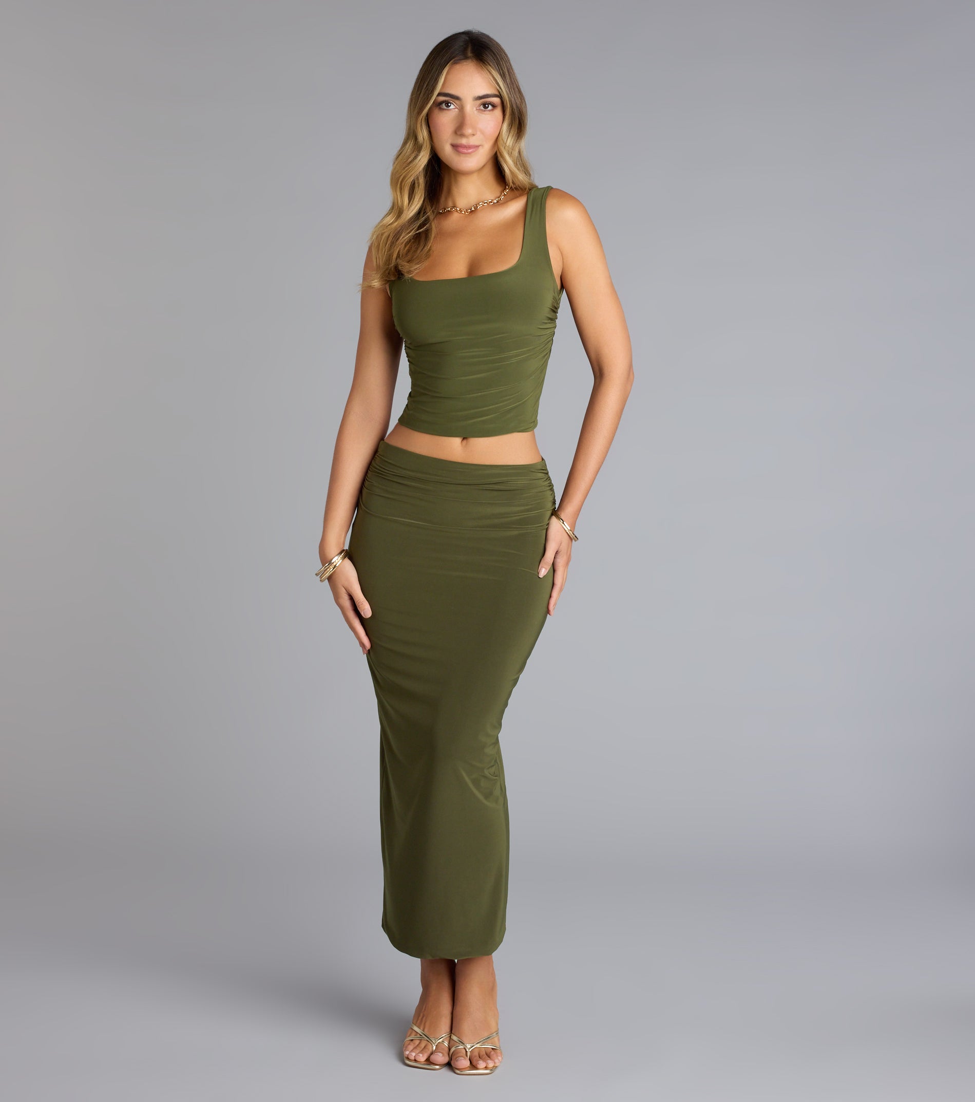 Bold Simplicity Crop Tank Top