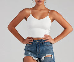 Girl Next Door Cropped Tank