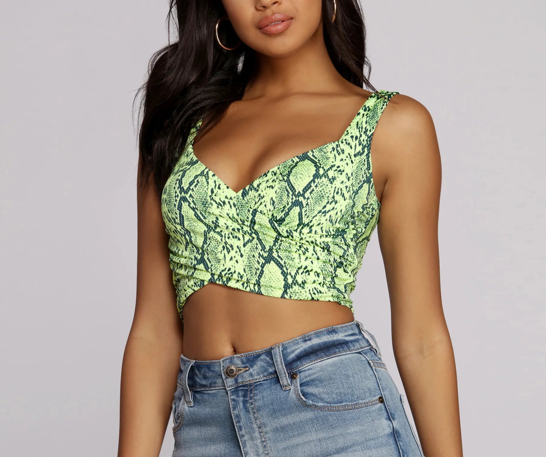 Hypnotize Me Crop Top