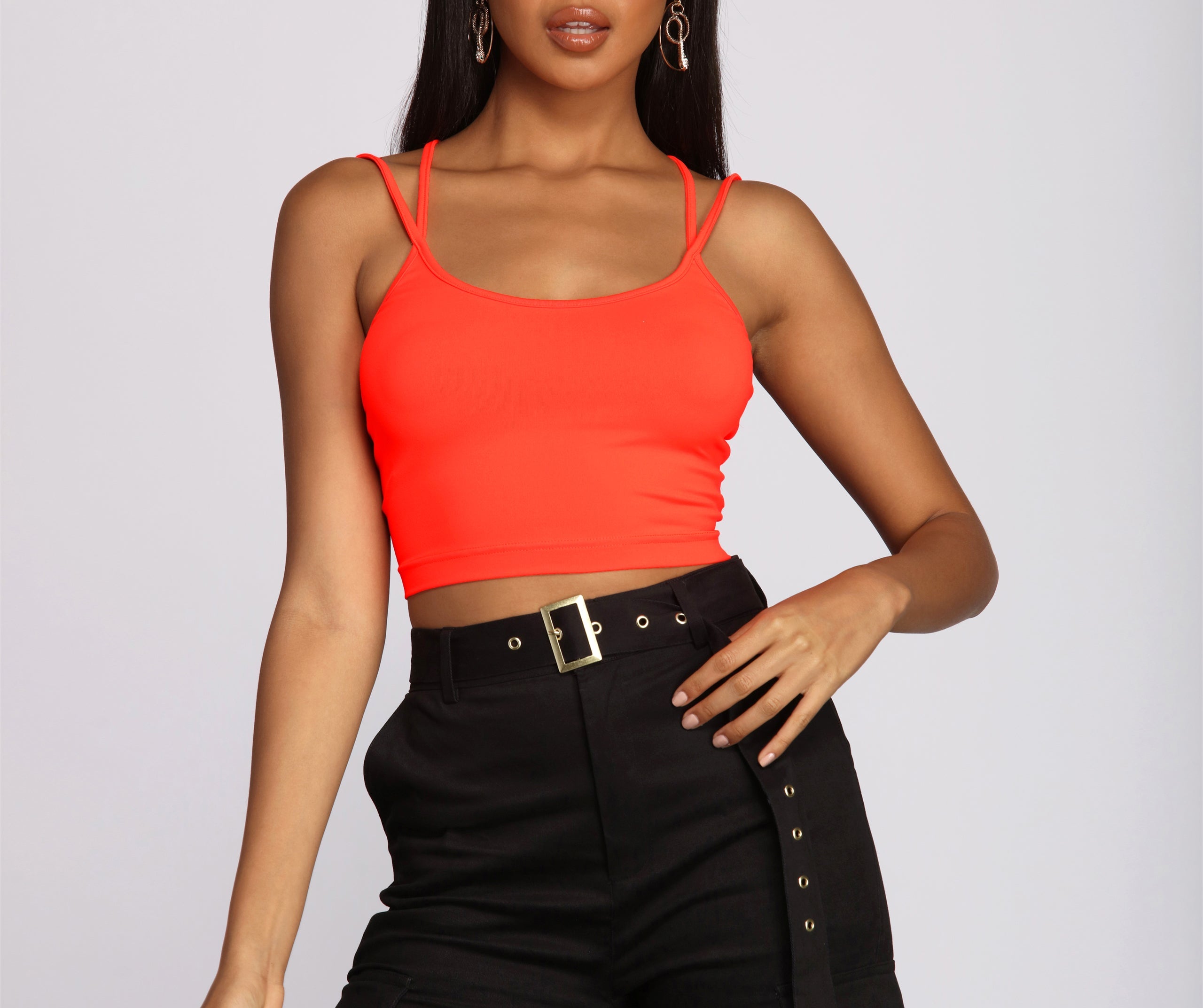 Get The Scoop Strappy Top