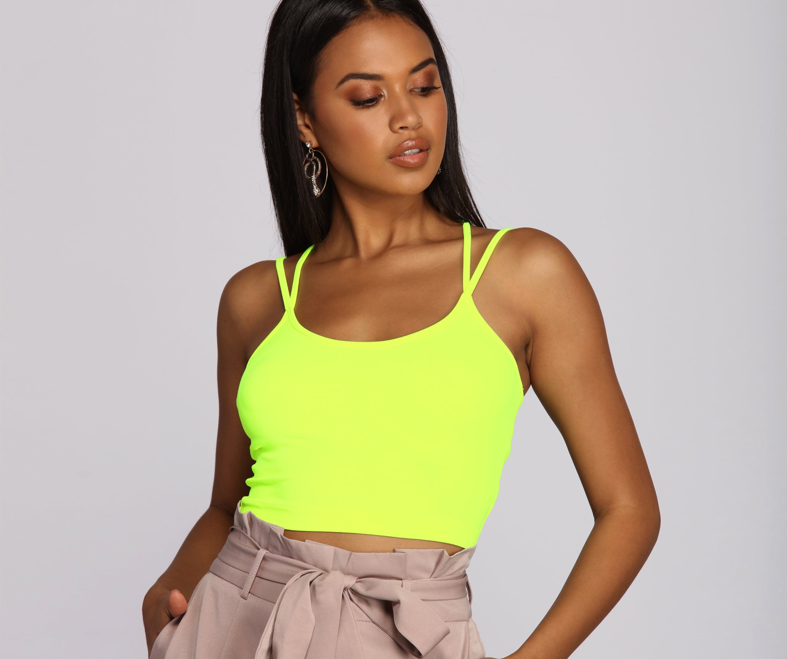Get The Scoop Strappy Top