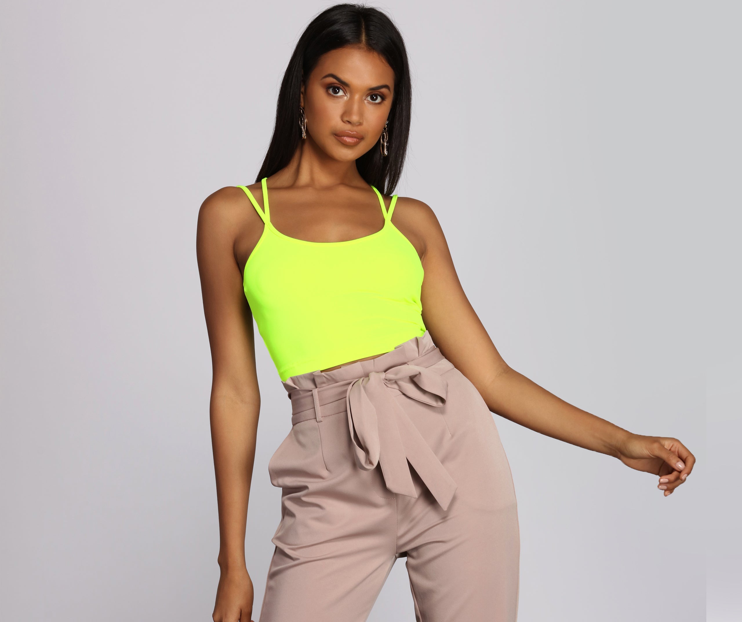 Get The Scoop Strappy Top