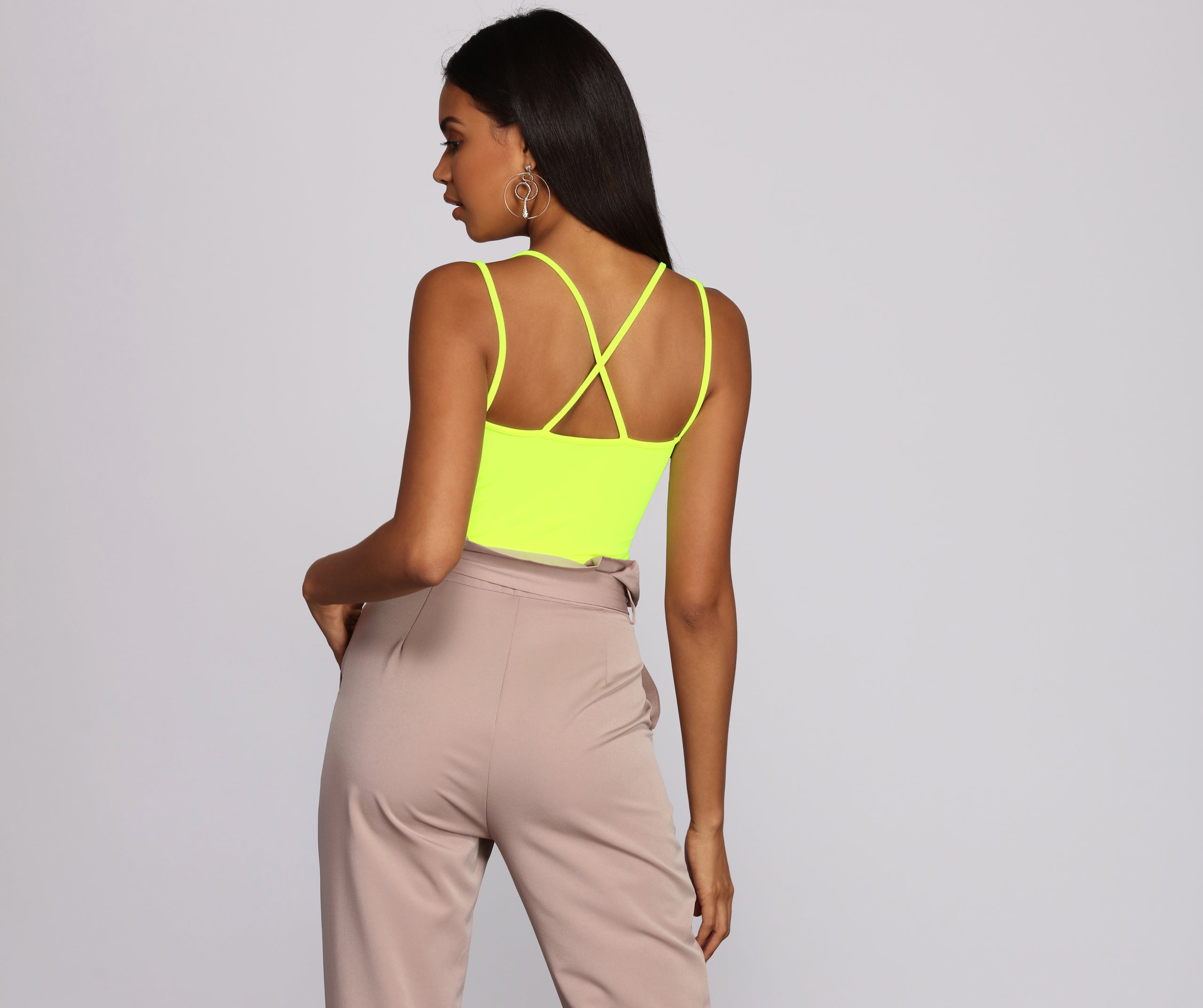 Get The Scoop Strappy Top