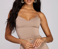 Simple Pleasures Spaghetti Strap Top