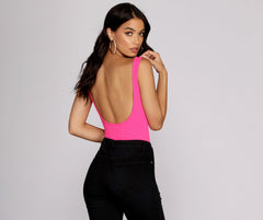 Brighter Babe Scoop Neck Bodysuit