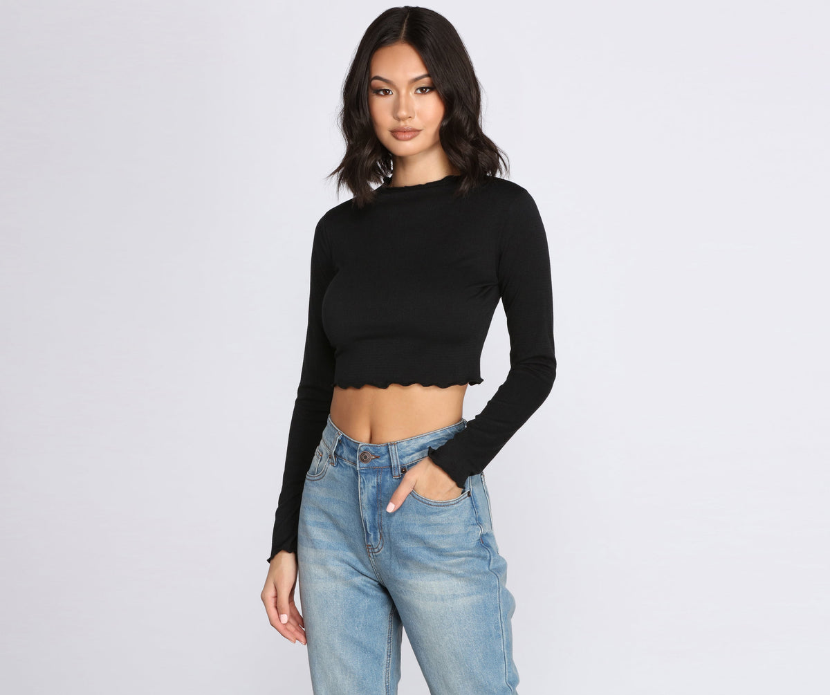 Get With It Crop Top