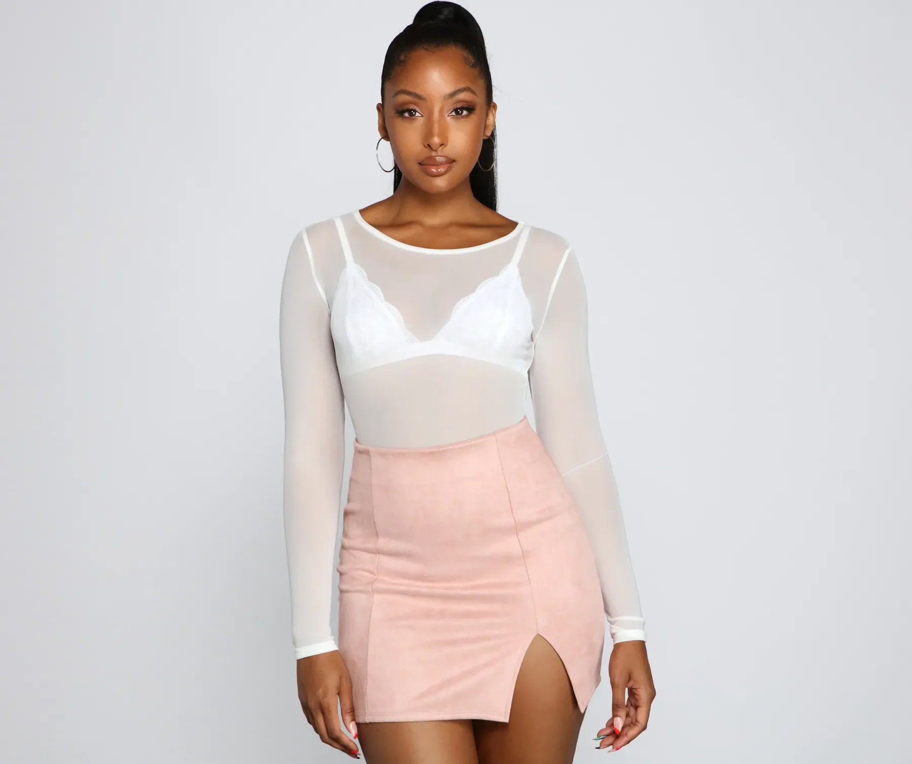 Love's A Mesh Bodysuit