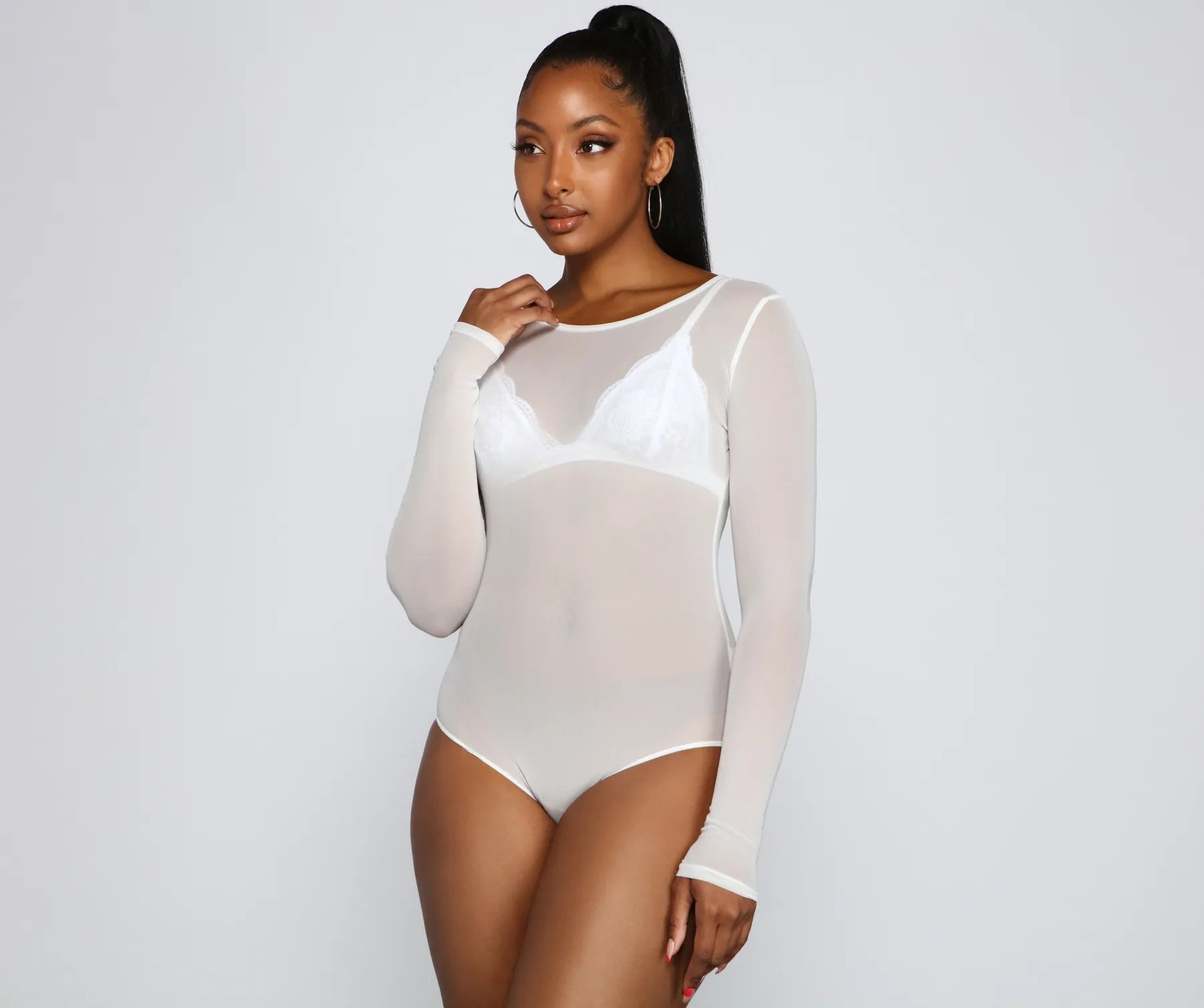 Love's A Mesh Bodysuit