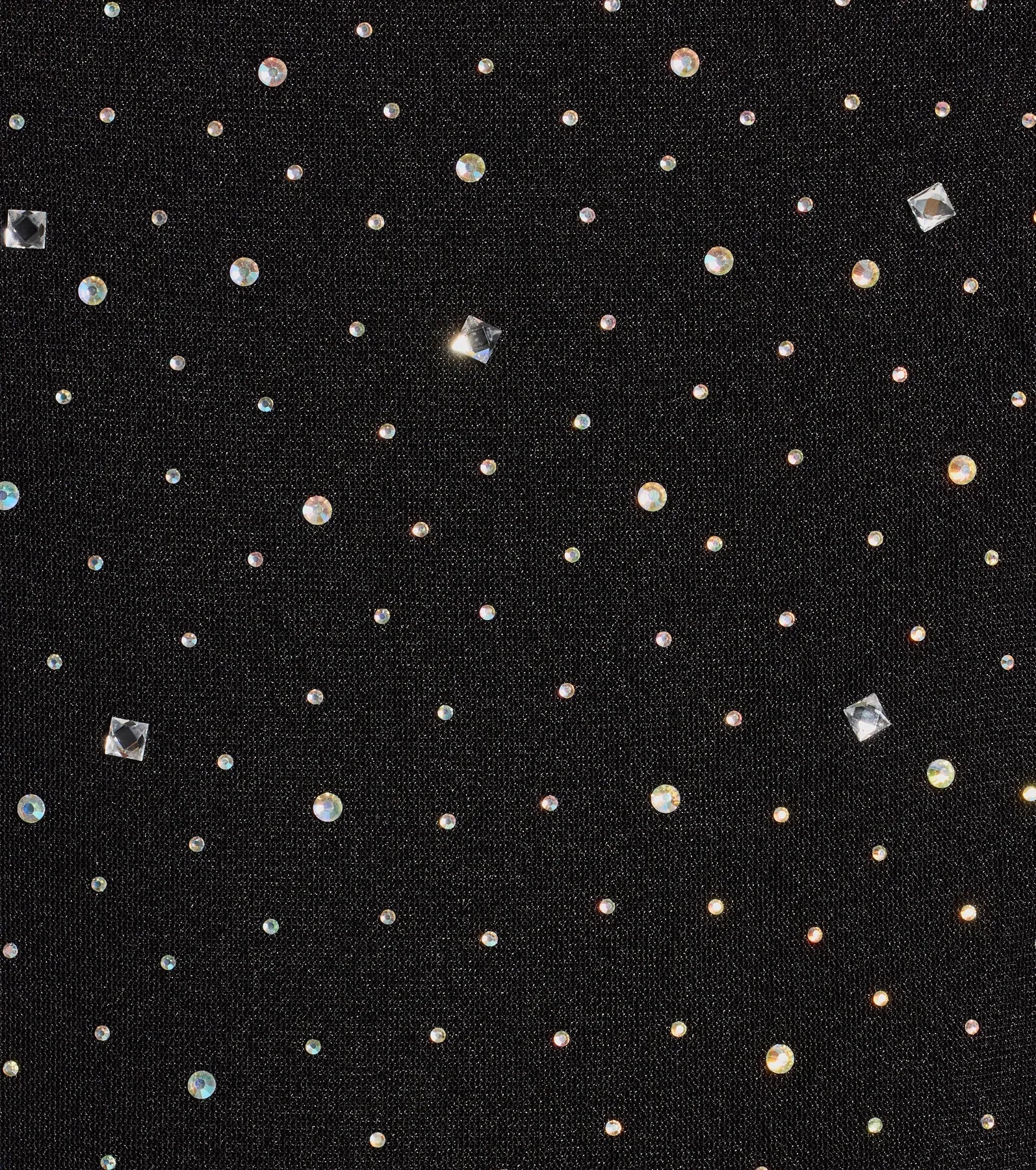 Sparkly Glitz Rhinestone Halter Crop Top