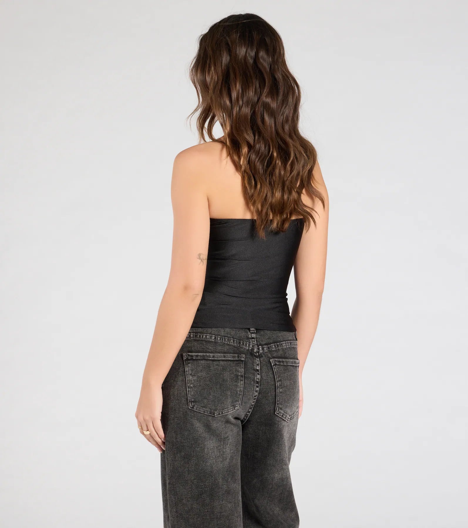 Carefree And Cute Crop Tube Top