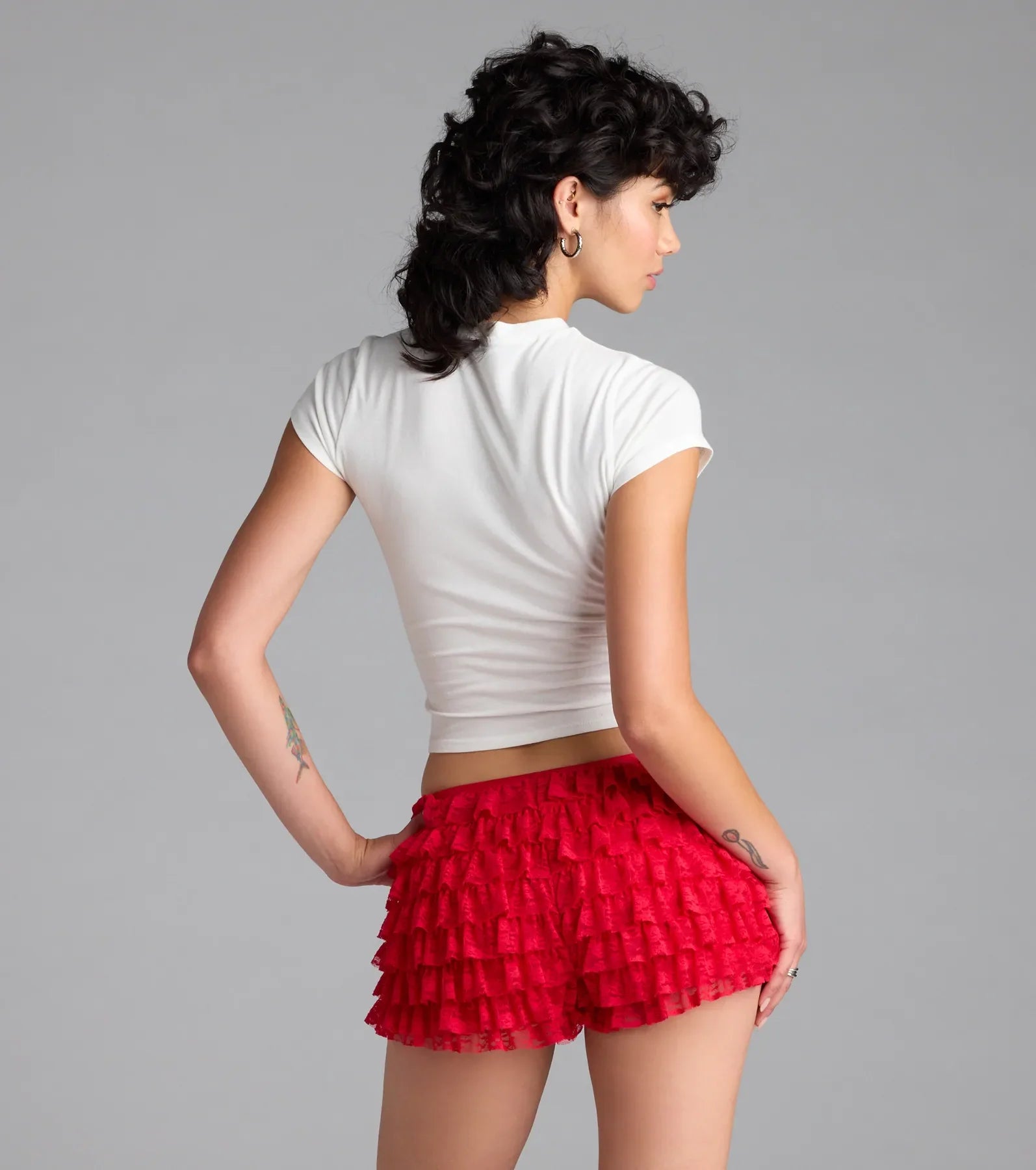 Dirty Martini Crop Graphic Tee