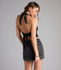 Hot Zone Miami™ Jersey Halter Top