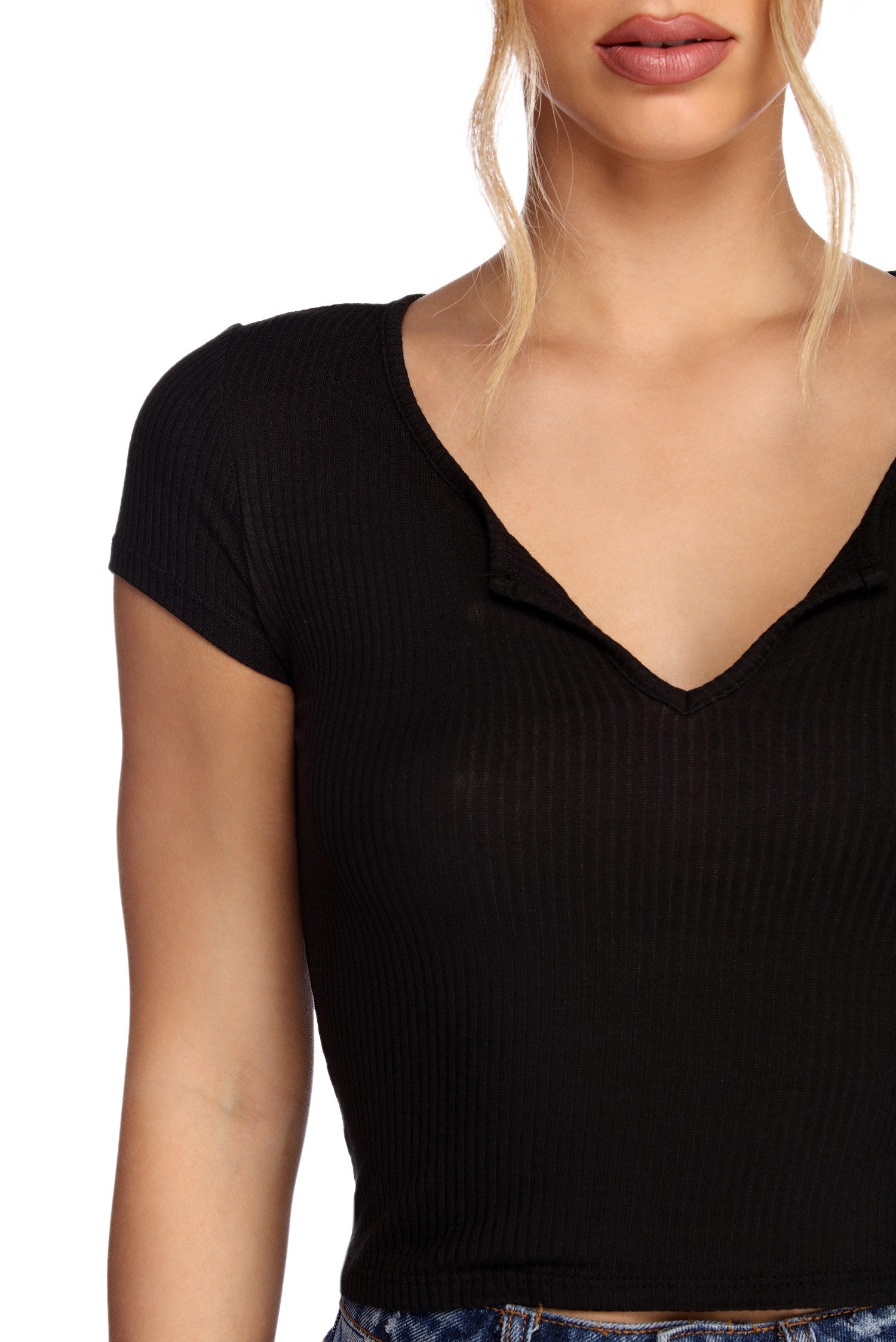 Back To Basics Ribbed Top