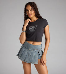 Heartbreak Hotel Graphic Crop Top