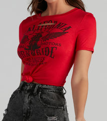 Born To Ride Graphic Tee