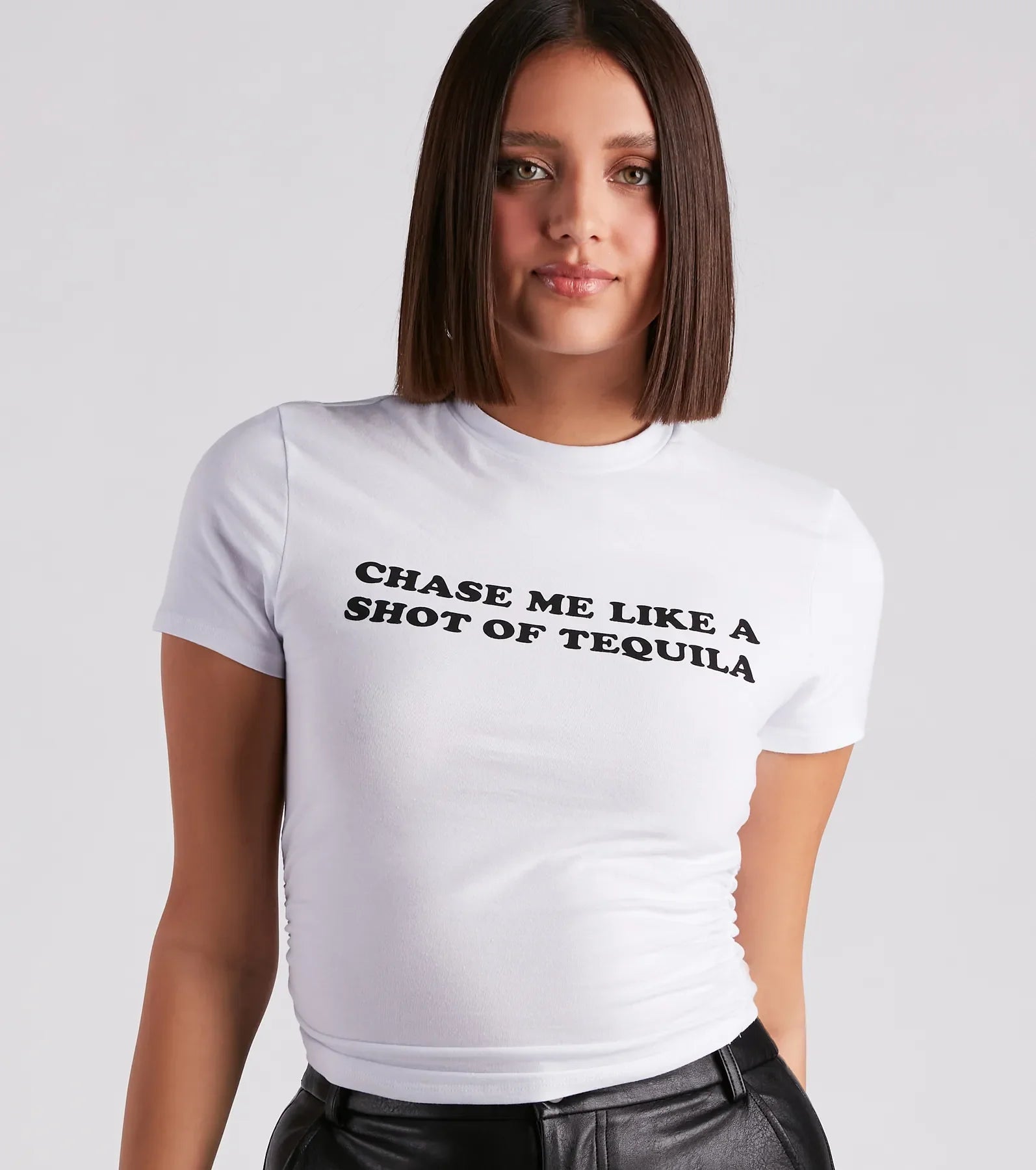 Chase Me Like Tequila Graphic Tee