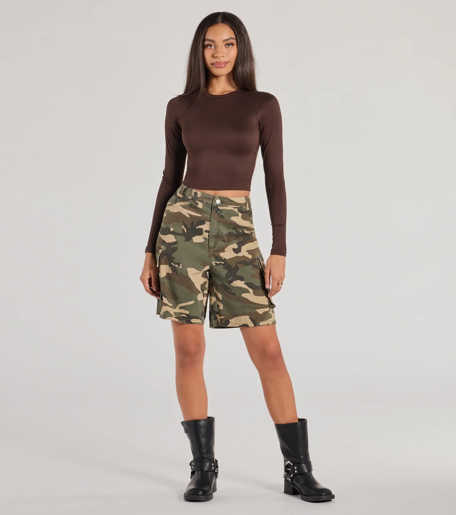 Essential Long Sleeve Crew Top