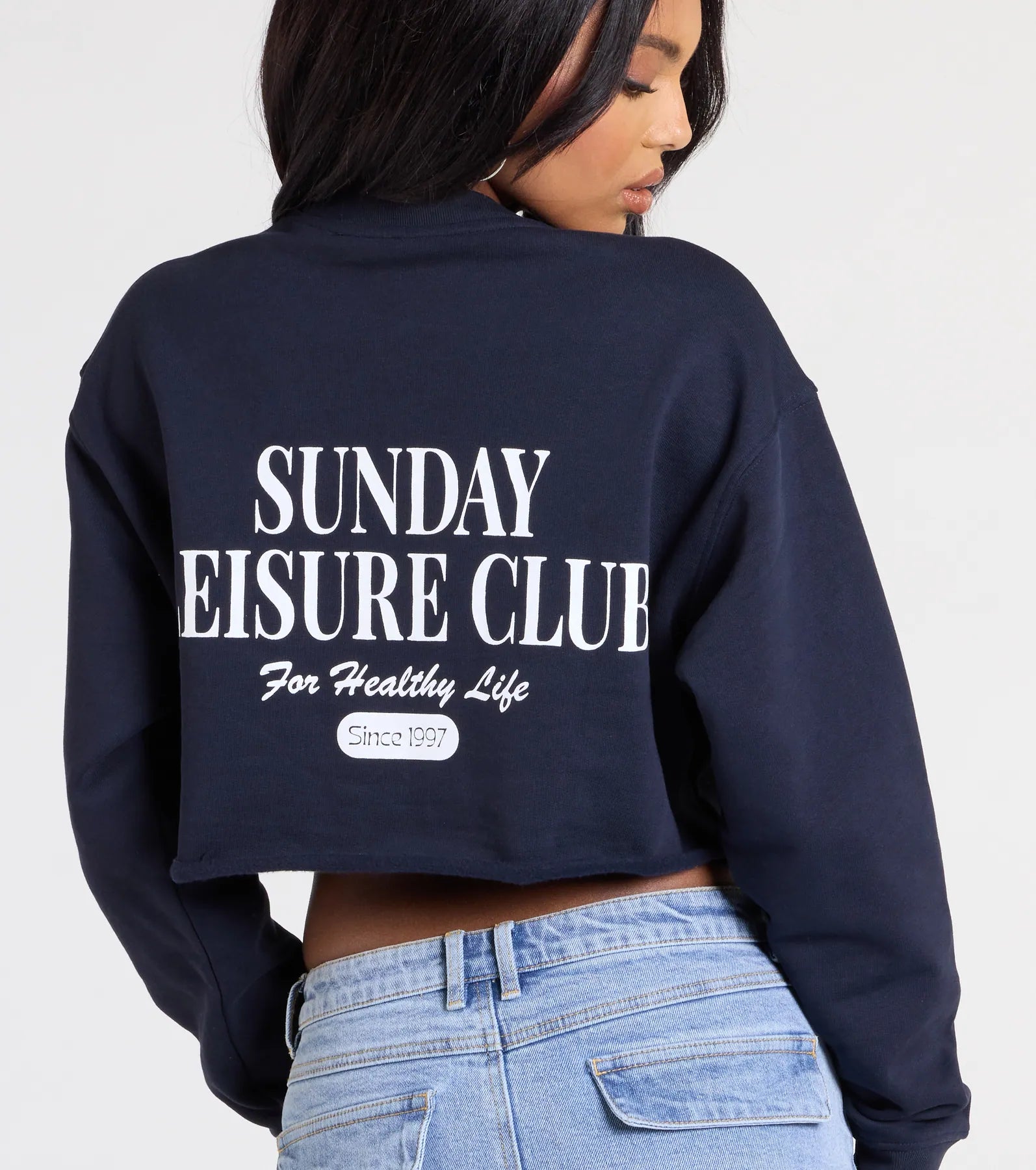 Sunday Leisure Oversized Graphic Sweatshirt