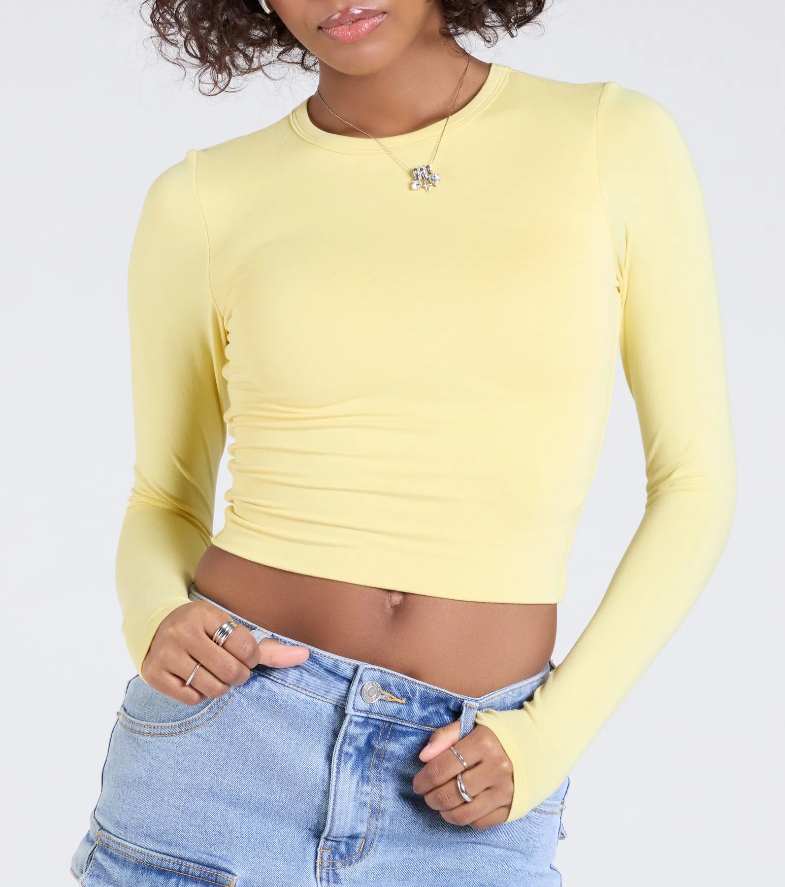 Essential Long Sleeve Crew Top