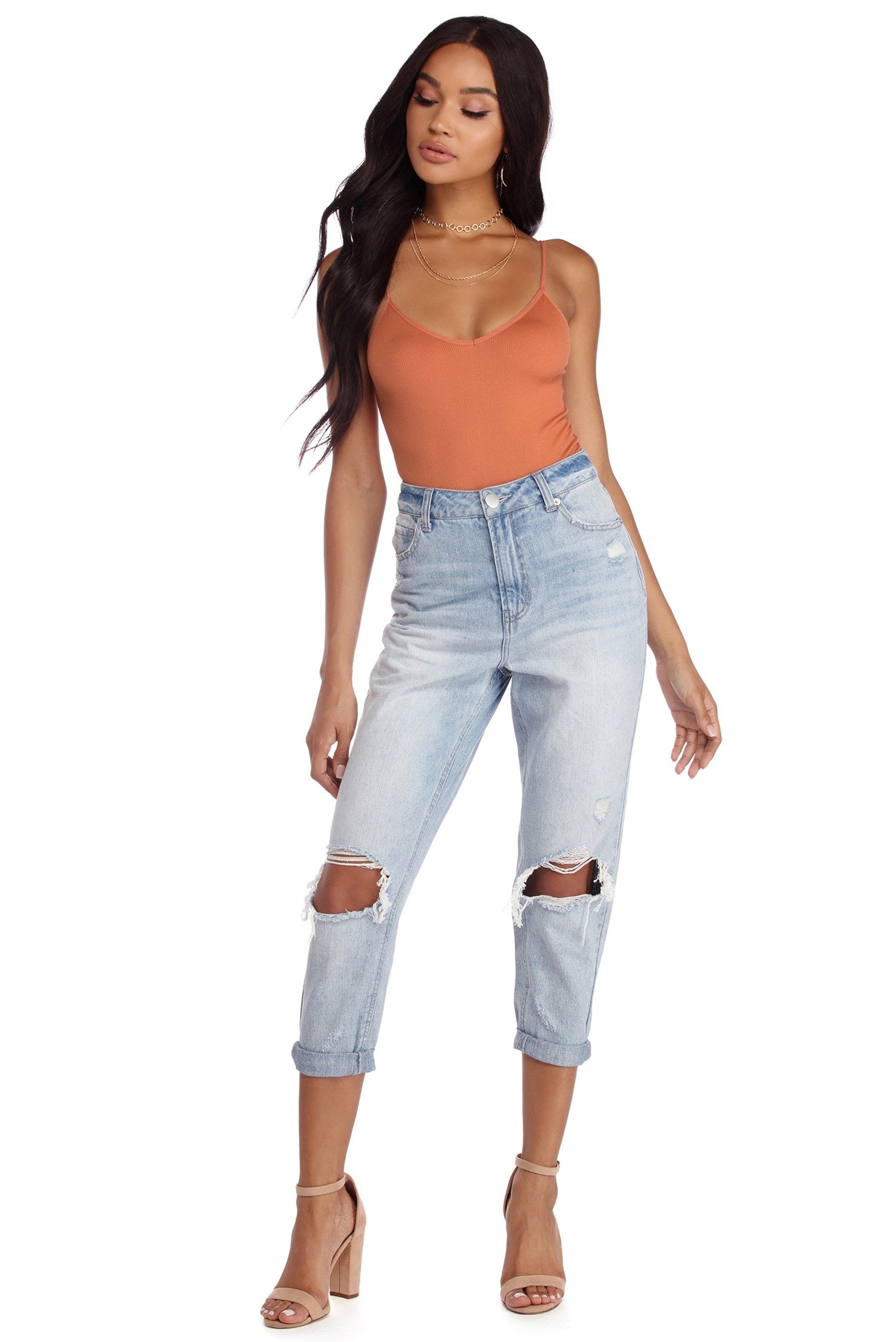 All Up On Knit Bodysuit