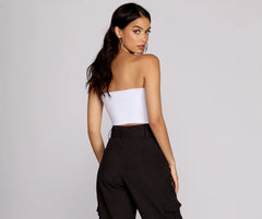 Basic Cropped Tube Top