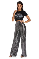 High Voltage AC/DC Cropped Tee