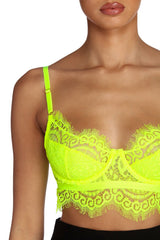 More Glow Lace Bustier